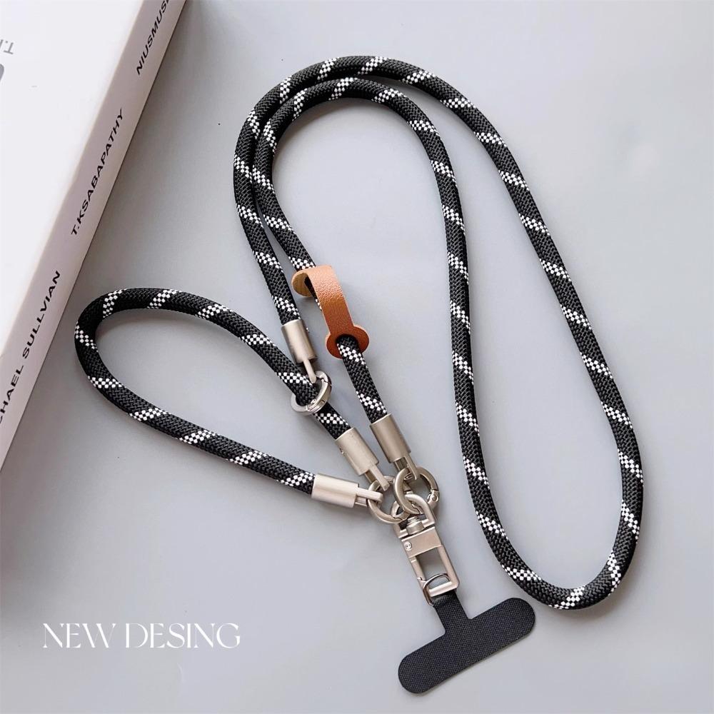 3-in-1 Mobile Phone Lanyard, Multi-functional Removable and Adjustable Multi-purpose Strap, Hand-woven Strong Crossbody