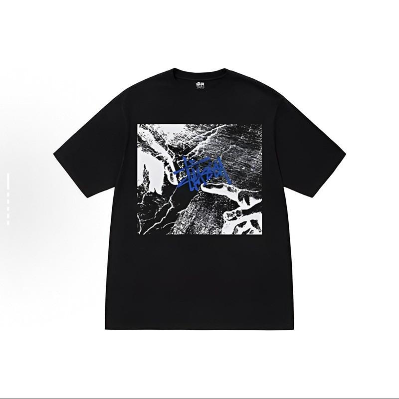 Camiseta Gráfica Oversize Unisex 2025 Mezcla de Algodón Manga Corta Camiseta Adolescentes Adultos