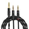 3APLUS HD4 Headphone Replacement Cable, 1.5m, 8-Core Silver-Plated Copper with 4.4mm Balanced Plug