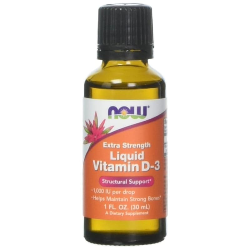 Now Foods Liquid Vitamin D-3, 30 Ml