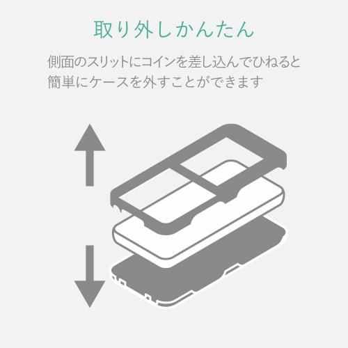 ELECOM AVS-S17PCCR Walkman S Hard Case Clear