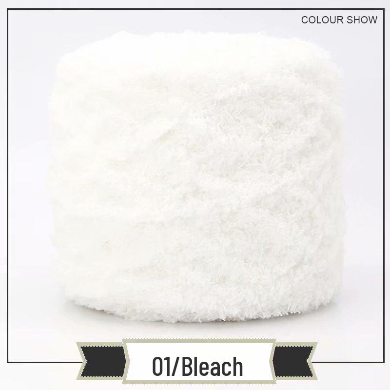 

3-прядная пряжа из кораллового флиса для полотенец - 2 мотка для вязаной вручную детской сумки, обуви, шапки, шарфа, пальто - Бесплатная доставка