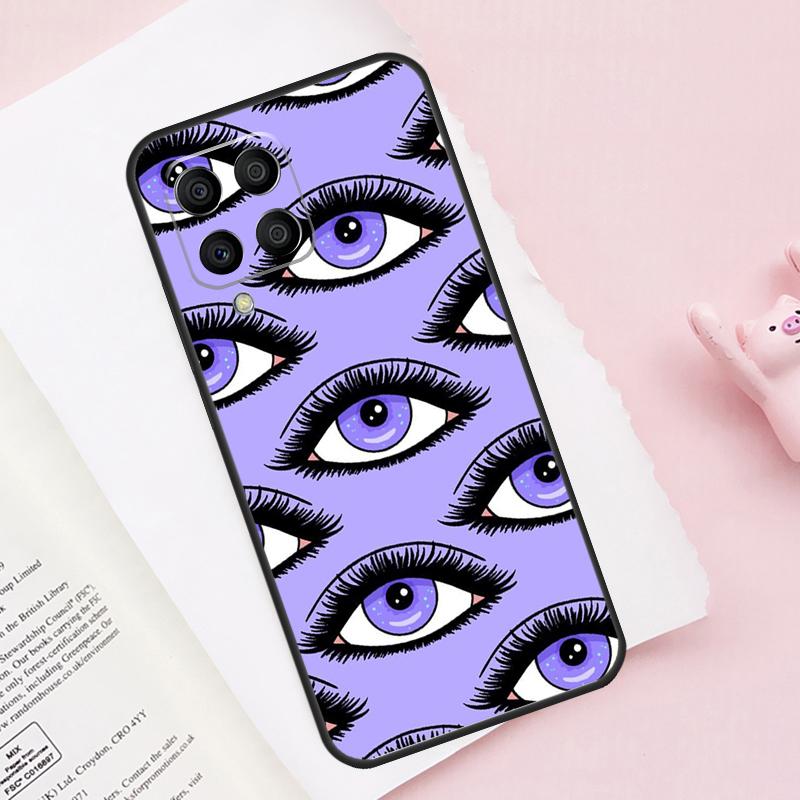Eye Illustration Case For Samsung Galaxy M15 M35 M55 M51 M31 M21 M11 M16 M36 M56 M53 M12 M32 M52 M14 M34 M54