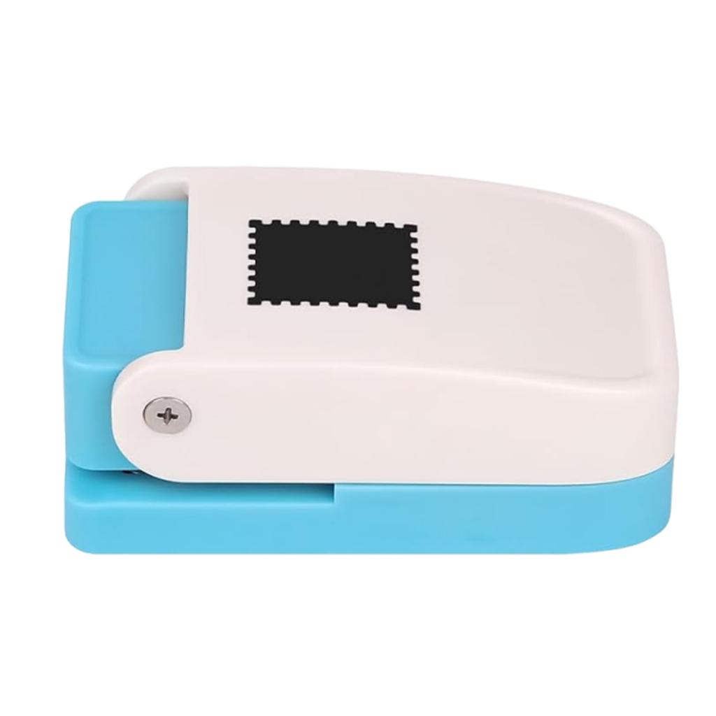 1x0.8 Inch Rectangle Lever Action Stamp Punch Square Hole Postage Craft Puncher for Crafting Scrapbooking Cards DIY Cards Making