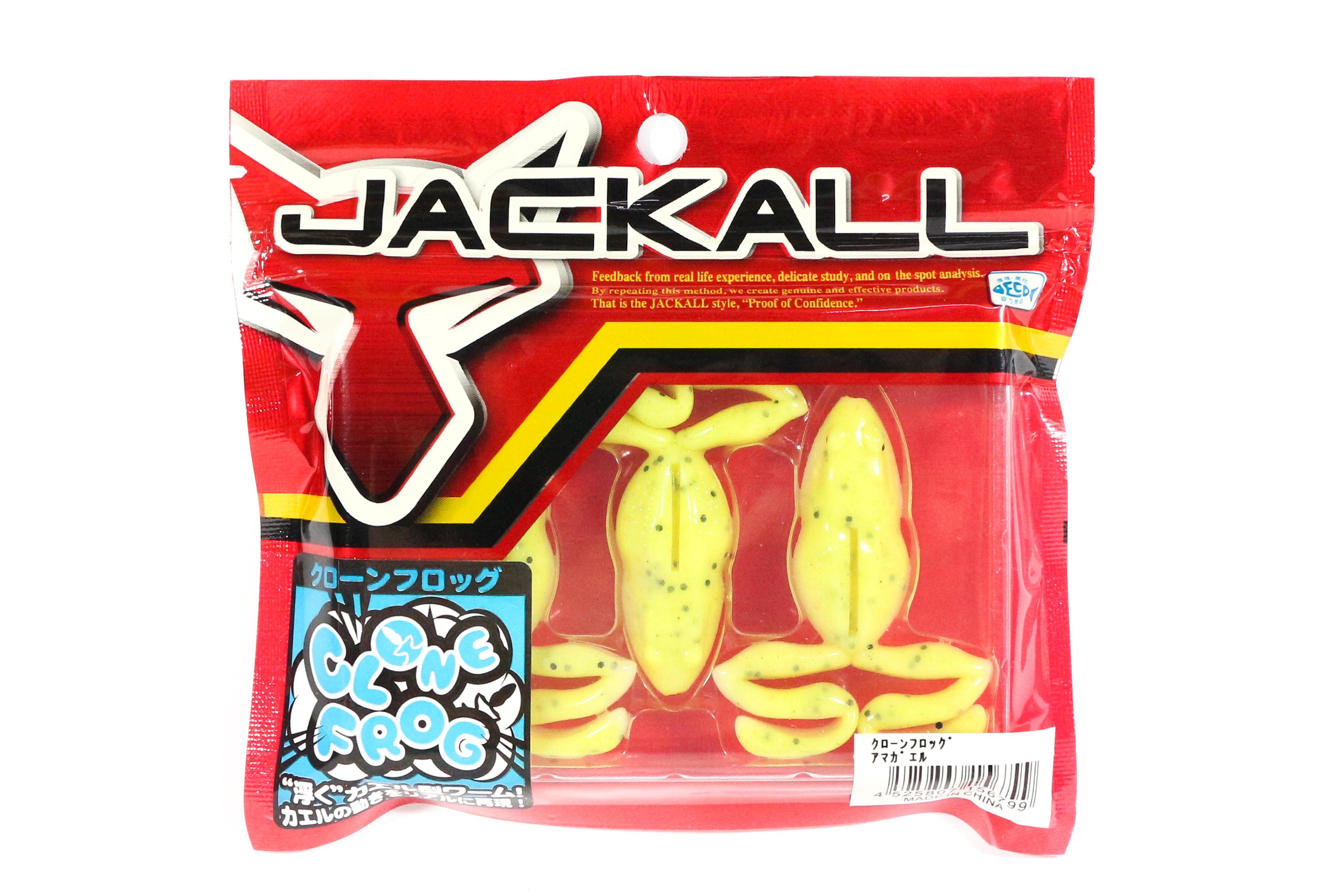 

Jackall Soft Lure Clone Frog 3 штуки в упаковке Amagaeru (6799)