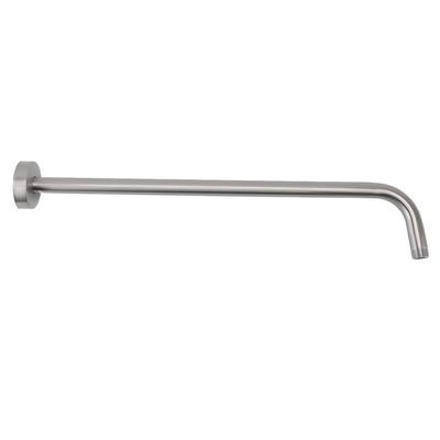 Bras de Douche NPT1 2 Acier Inoxydable Montage Mural Bras d'Extension de Pommeau de Douche Caché avec Bride Brossé
