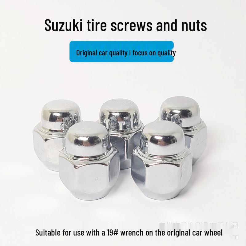 Suzuki Tire Screws & Nuts for Jimny, Vitara, Alto, Swift, Tianyu, Xiaotu, Fengyu