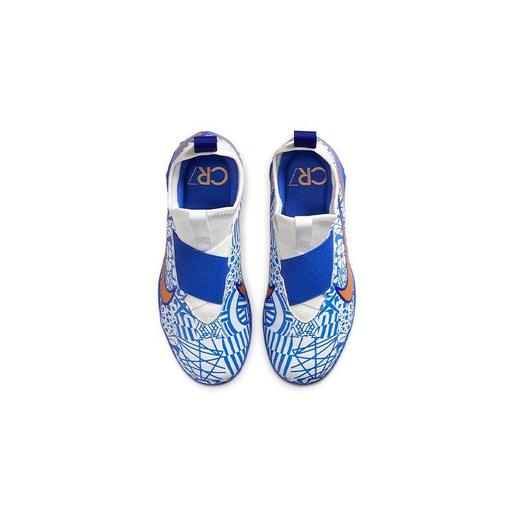 Nike Zoom Mercurial Vapor 15 Academy CR7 TF GS Azulejo Kids Sneakers Blue White Concord DV8190-182