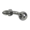 Adaptor Fiting Banjo 90 Grade pentru Furtun de Frână din Oțel Inoxidabil 3/8" 10mm AN3 Pentru Harley Touring Road King FLHX FLHT Sportster