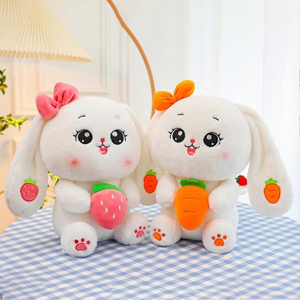 Simulation Rabbit Stuffed Doll Plush Toy Lovely Soft Plushie Pillow Cushion Plush Doll For Children Girls Gift Decoration