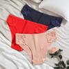 3Pcs/set Women Cotton Panties Low-Rise Underwear Patchwork Lace Briefs Female Soft Underpants Sexy Lingerie S-XL