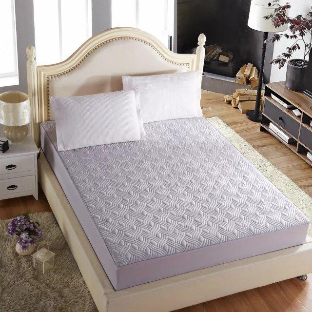 

Soft Sanding Quilted Mattress Cover Double King Size Customized Anti-mite Pad Protector Cover Not Including Pillowcase 90x190x25cm