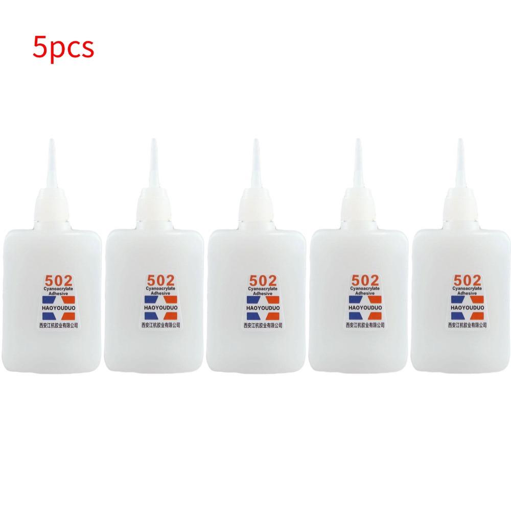 502 Quick-drying Super Glue 502 Instant Strong Adhesive Toy Crafts Shoe Rubber Paper Wood Plastic Fast Repairing Glue Universal