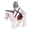 Medieval Figures Middle Ages Rome Warrior Golden Knight Horse Hawk Castle King Dragon Knights Building Blocks BricksToys gifts