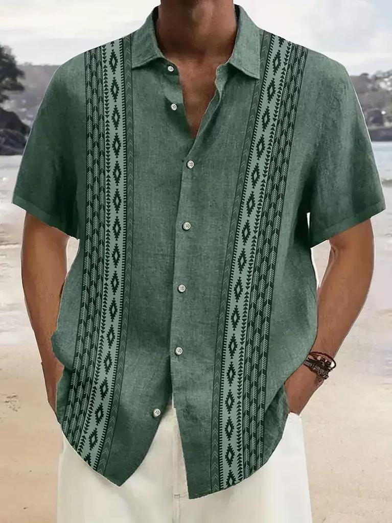 Spring and summer new fashion men's clothing men's short-sleeved shirt top cardigan source factory quick-drying short sleeves