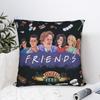 Vänner TV-serie Örngott Mjukt Tyg Kuddfodral Dekorativt Kuddfodral Hem Dropshipping 40X40cm