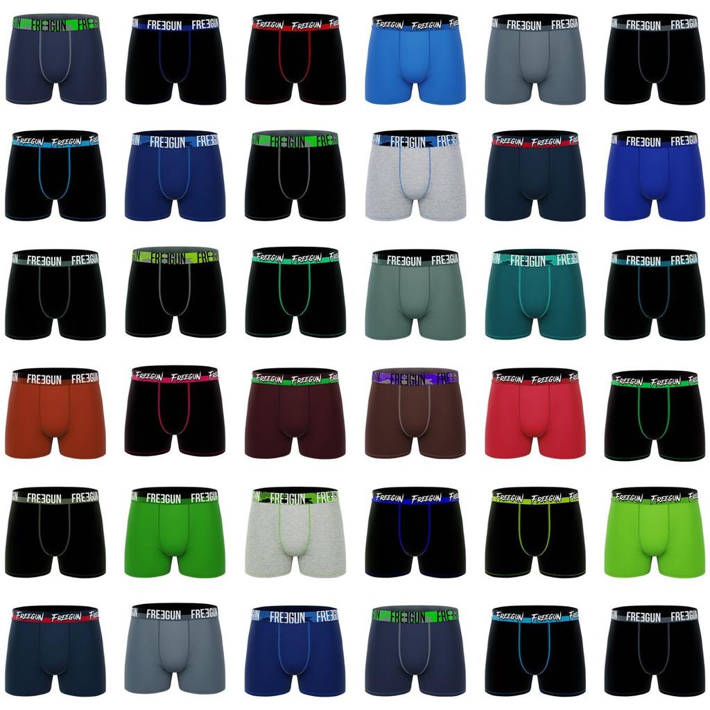 Pack Surprise de 3 Boxers coton homme