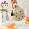 Stainless Steel Sound Kettle Tea Brewing Coffee  3L Kitchenware Whistle Pot