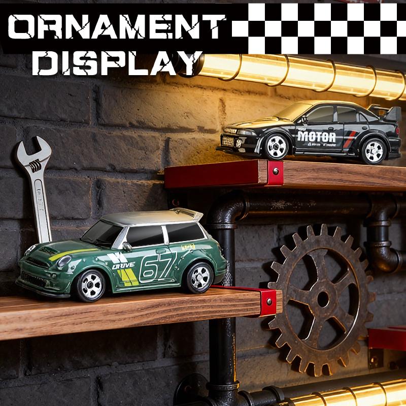 KF33 1:64 2.4G High speed Drift Rc Car 4WD Remote Control Car Four Wheel Drive Radio Controlled Mini Racing Model Boy Toy Gift