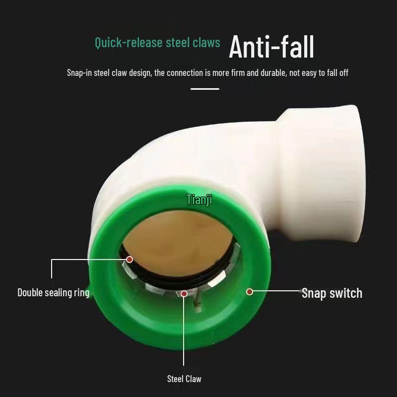 Złączka do rur wodnych typu push-fit: Trójnik kolankowy 2025324050