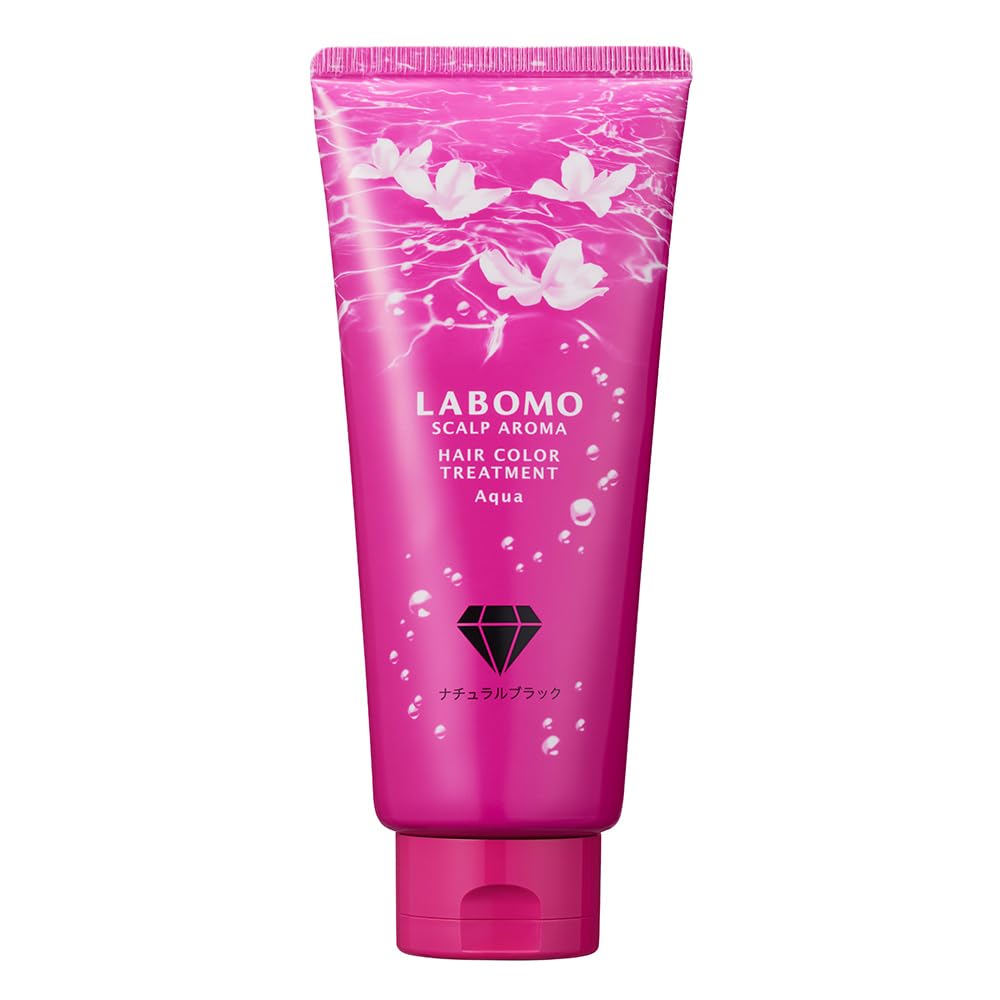 

Labomo Scalp Aroma Hair Color Treatment Aqua Black (Natural (Aqua))