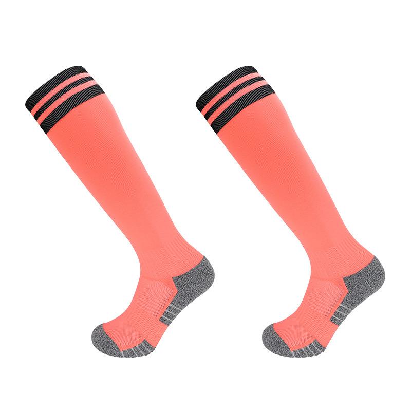 Anti-Rutsch Fußballsocken für Erwachsene Herrenstrümpfe Kniestrümpfe für Kinder Handtuchsohle Professionelle Sportsocken