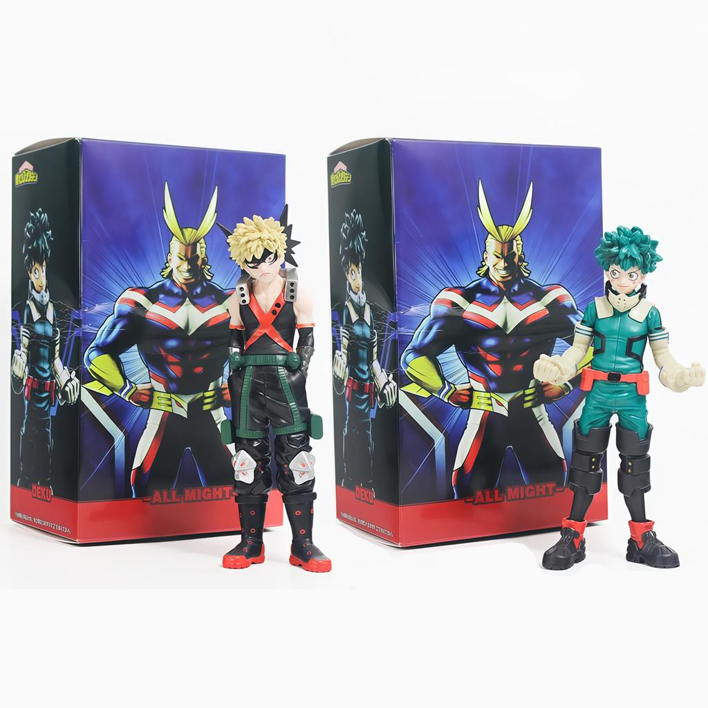In Stock Gift My Hero Academia 17Cm Izuku Midoriya /  Katsuki Bakugo Figure Model Decoration Doll