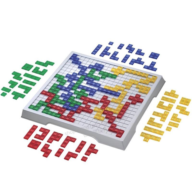 Intellectual Squares Puzzle Blokus Board Game English Version Party Games For Children Toy Kids Family Game 2/4 Player Set