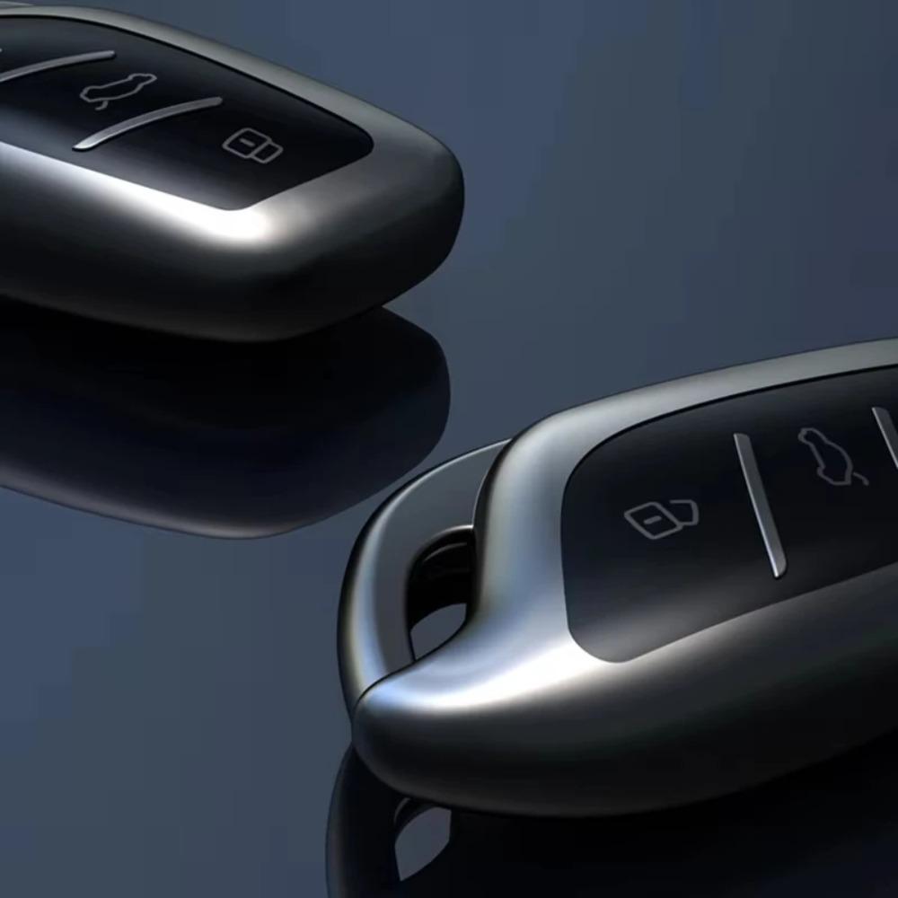 3 Tasten TPU Schlüsselanhänger Hülle für MG 4 2023 Mg4 Ev MG HS GT ZS EV ZX MG5 MG6 für Roewe RX3 RX5 RX8 ERX5 I6 I5 Schlüsselhülle Anhänger