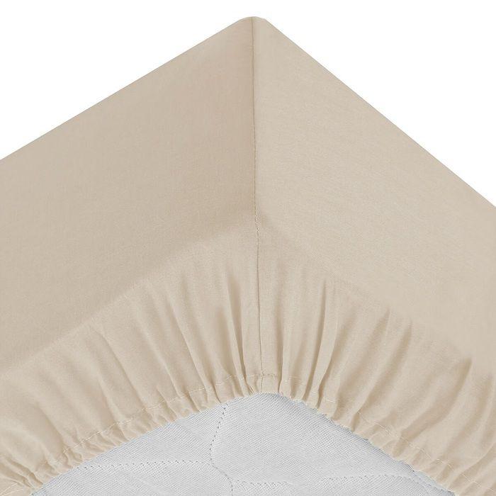 Drap Housse - Harmonie - 90 X 190 Cm - 100% Percale De Coton - Bonnet 30 Cm - OEKO-TEX®