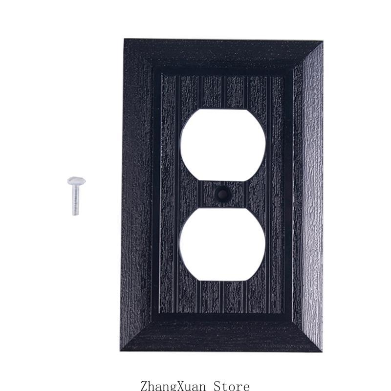 Faceplates Covers Wall Panel Light Switches Socket Cover Standard Wall Switches Receptacle Outlet Covers Easy to Use 3XUF