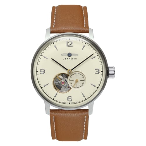 

Zeppelin Casual Watch Sustainable Planet Edition 8066-5_N Men s Brown