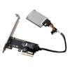TXB123 Driver Free PICE3.0x4 U2 2.5in Nvme U.2 PCIE 3.0 to SFF8643 Adapter Card