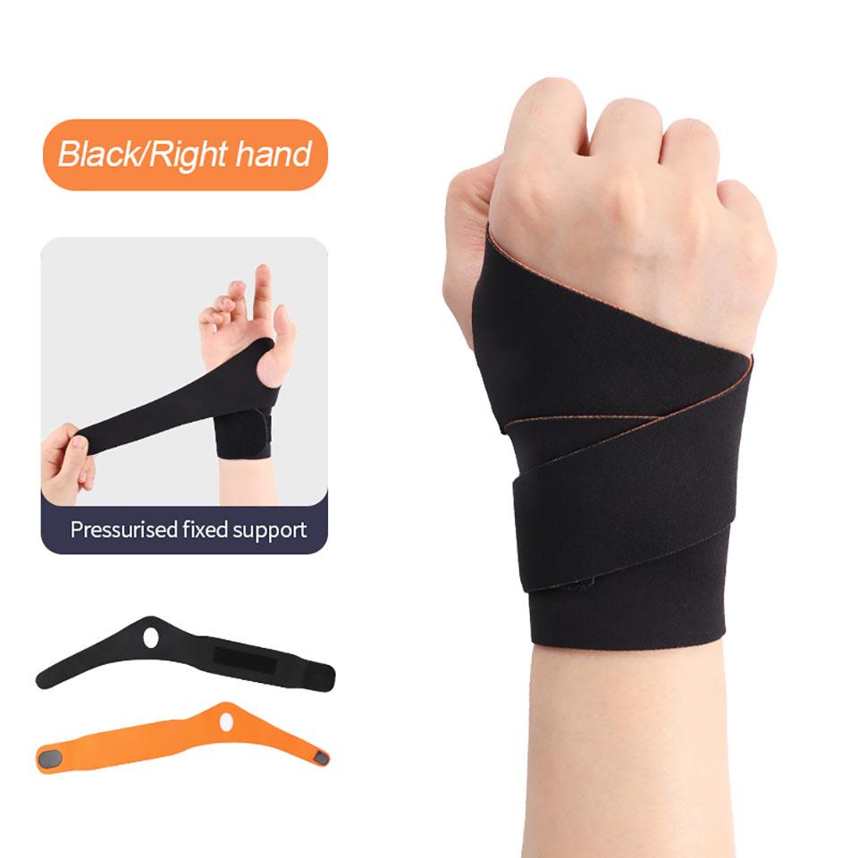 

Durable And Safe 1/2Pcs Thin Wrist Guard Preventing Wrist Sprains Badminton Tennis Tendon Sheath Joint Strain Immobilizer Men Women Unisex