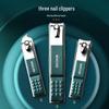 German Craftsmanship Anti-Splash Nail Clipper Set - Four Pieces with Gift Box