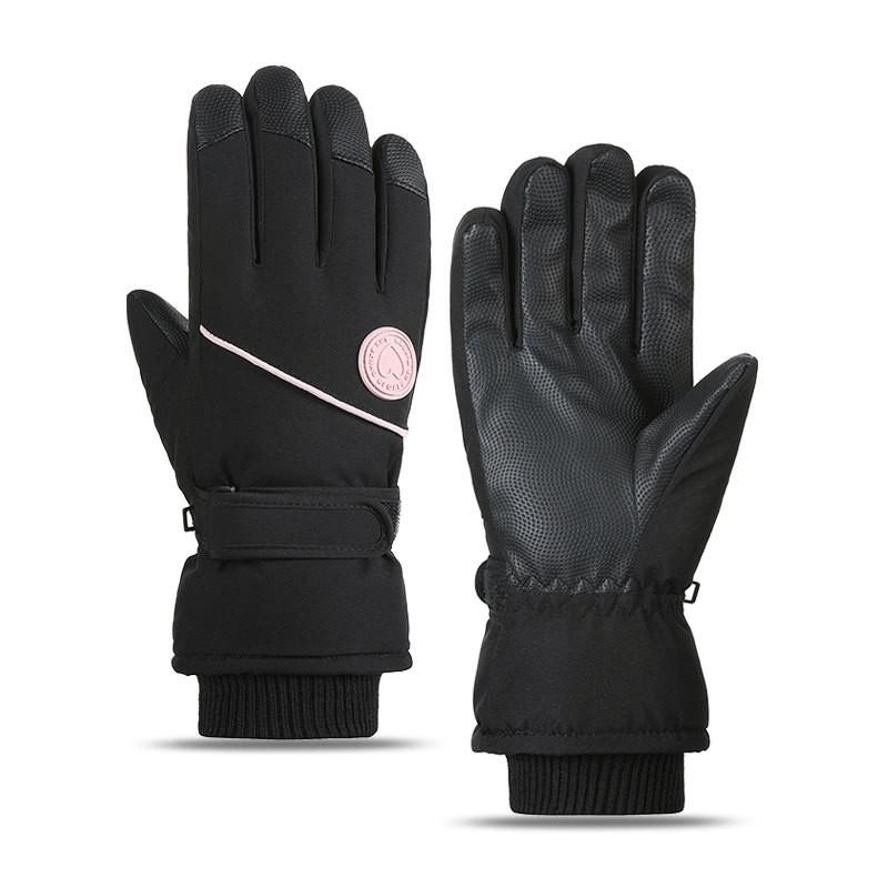 Winter Ski Gloves Men Women Thick Warm Windproof Waterproof Touchscreen Outdoor Snowboarding Cycling