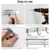 Multipurpose Stainless Steel Hook Rack Practical Hook Rail Elegant Hangers for Hanging Towels Clothes In Any Room