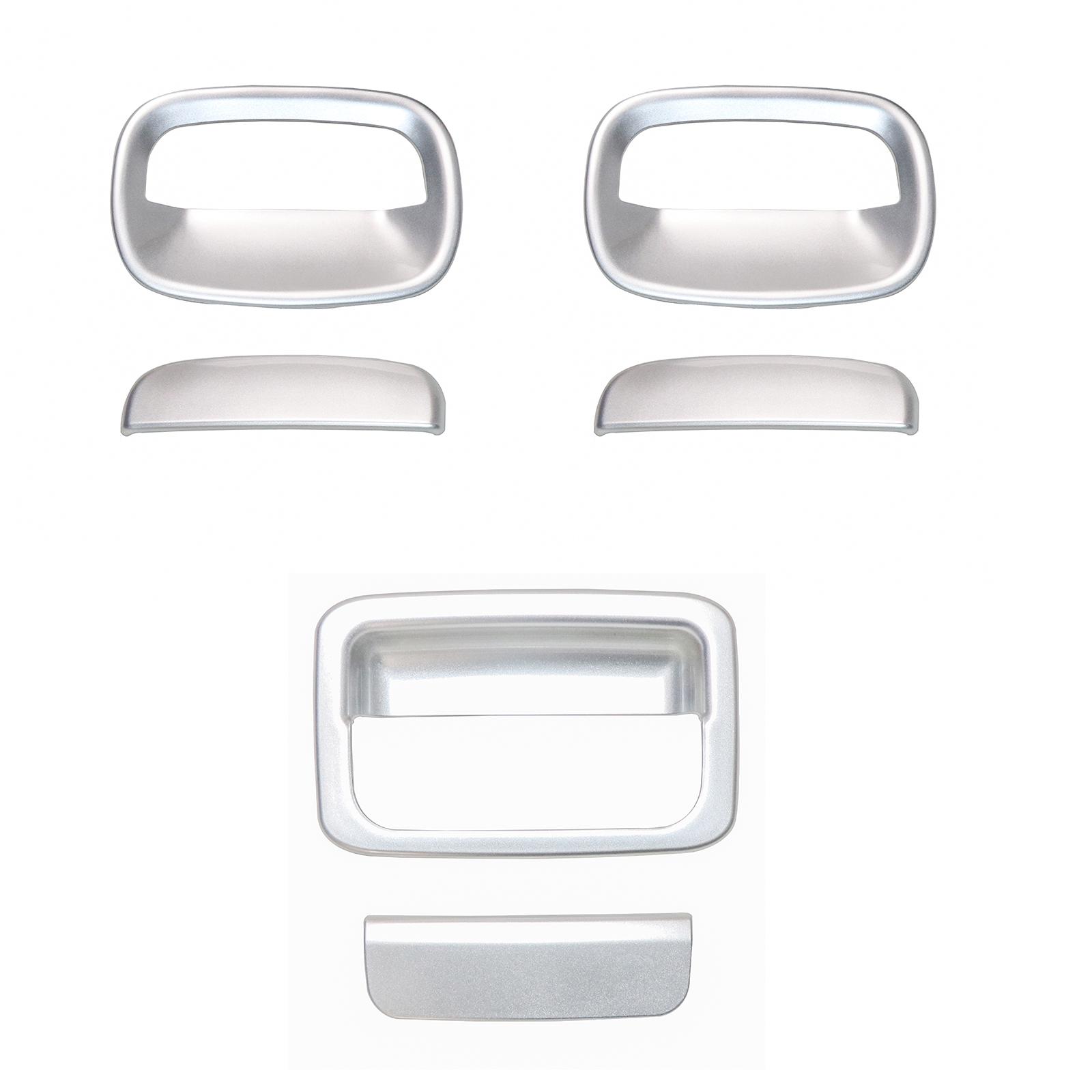 

6 шт./компл. Накладка для украшения ручки внешней двери и двери багажника автомобиля для Suzuki Jimny 2019 2020 2024 Аксессуары JMN00032 JMN00051 серебряный