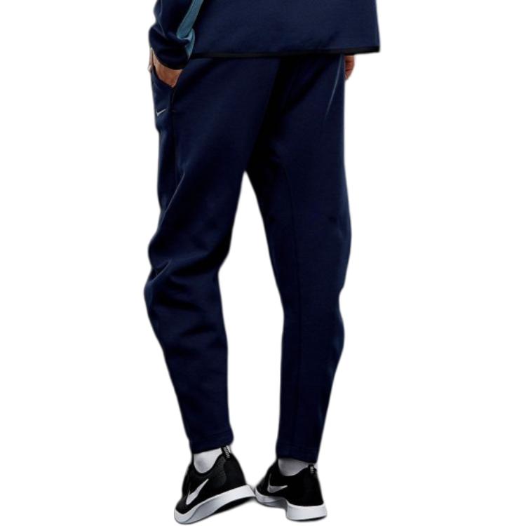 Nike Casual Pants Men's Black Moderate Straight Fit Pants AH5462-455