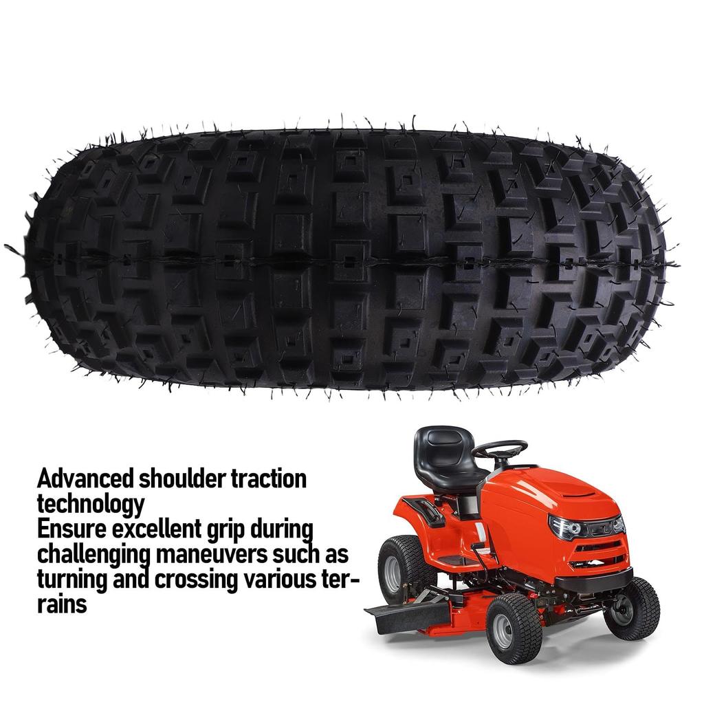 EBTOOLS 16x8to7 Tubeless Tires, Vacuum Tubeless Tires with Rims for ATVs, UTVs, Quads, Off-Road Go-Karts, 7-Inch Puncture Protection