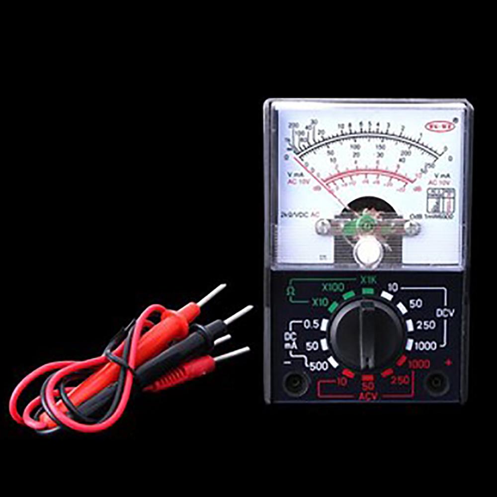 1000V Voltmeter DC//AC 250mA Ammeter 1K Resistance Meter Analog Multimeter .t