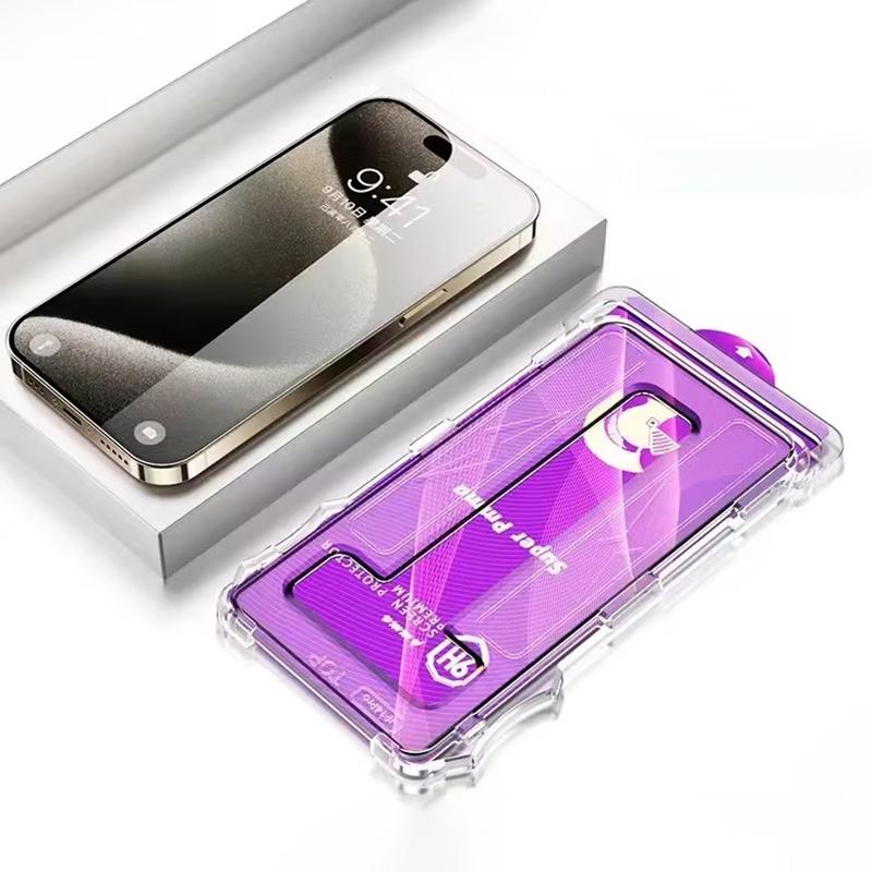 

For iPhone 14 Pro/15 Screen Protector PET Anti-Scratch Easy Installation Film