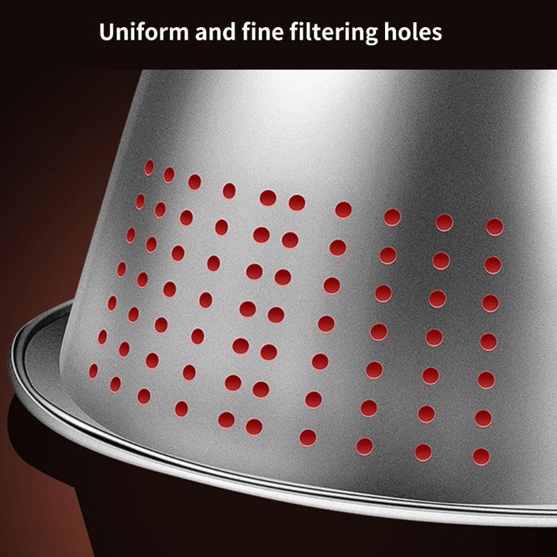 304Stainless Steel Kitchen Basin Serving Basket Washing Basket Kitchen Colander Washing Bowl for Rice and Vegetables