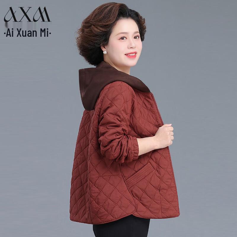 AIXUANMI Women s Casual Hooded Jacket L