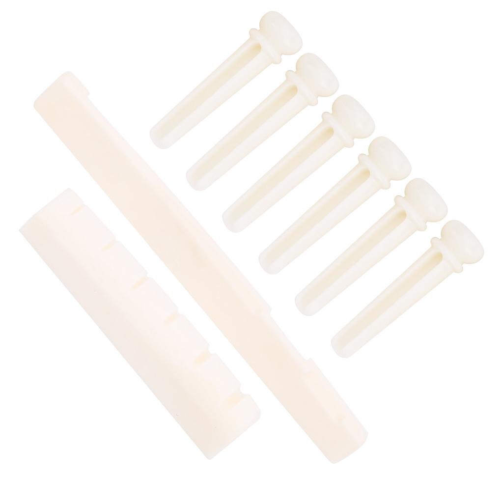 String Stud Ox Bone Guitar Nut and Saddle Nails Replacement Musical Instrument Accessories