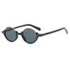 Fashion Men Women Hip Hop Sun Glasses Unisex Outdoor Riding Travel UV400 Sunglasses Vintage Round Hlaf Frame Sunproof Eyewear