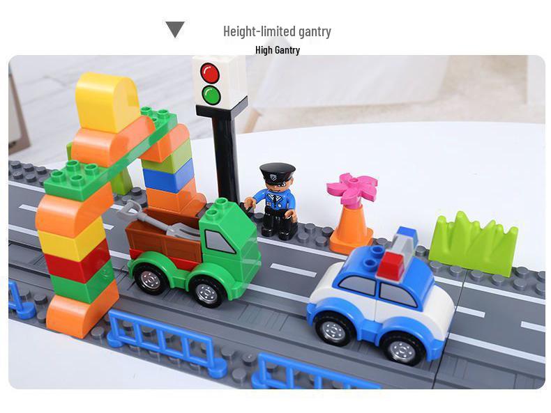 Versatile Kids' Car Building Blocks - Engineering Vehicle & Robot Puzzle Toy
