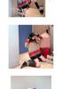 Autumn/Winter 2023 Women's Colorful Pattern Loose Knit Sweater - Round Neck, Long Sleeve Pullover