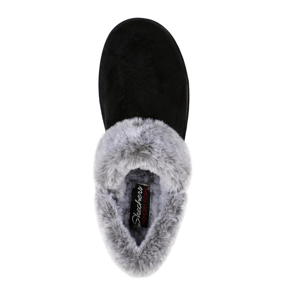 Skechers Girls Cozy Campfire Team Toasty Faux Fur Lined Flat Slippers