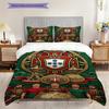 Portuguese Heritage Pride Three-piece Set (1 * Duvet Cover + 2 * Pillowcase, Without Core) Soft and Comfortable Duvet Cover and Pillowcase
